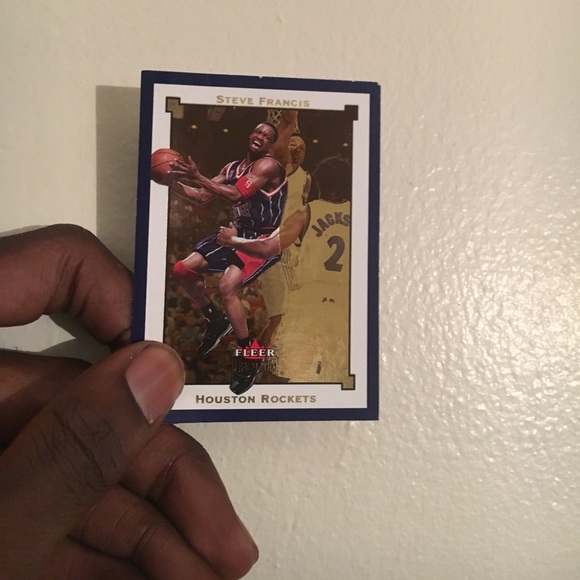 Collectible Steve Francis Card - Picture 3 of 4