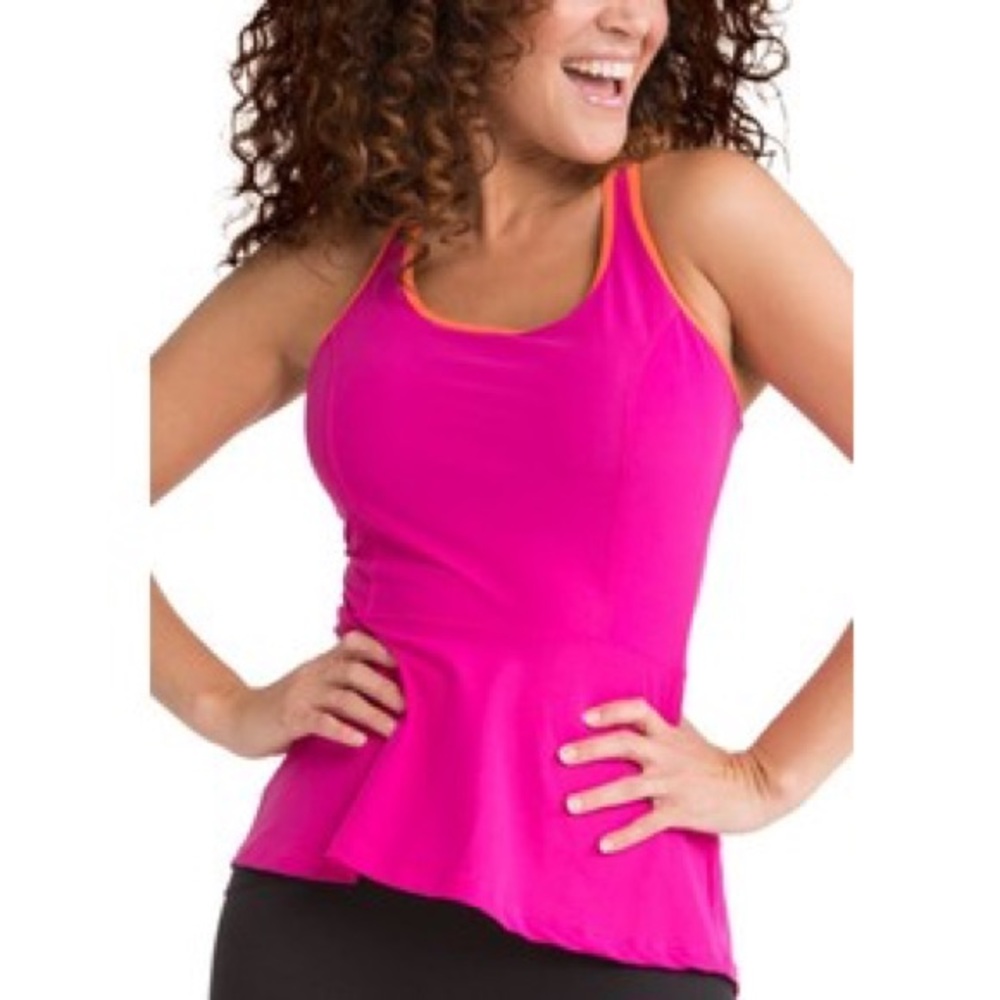 Spanx Activewear peplum top