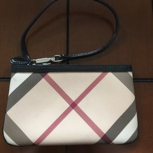 Burberry Nova Check Wristlet