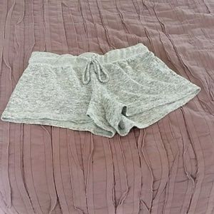 Grey super soft pajama shorts