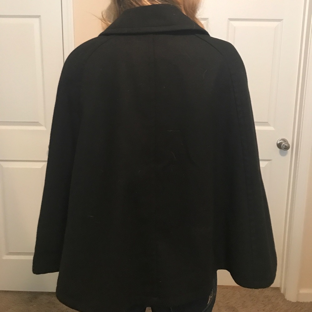 Button Front Cape Coat - image 4