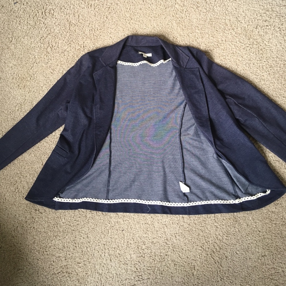 Denim inspired blazer