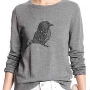 Banana Republic Sweater with Bird