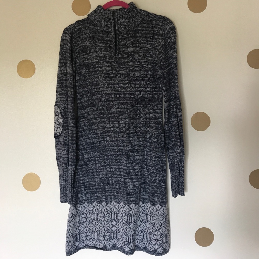 SOYBU Fair Isle Sweater Dress