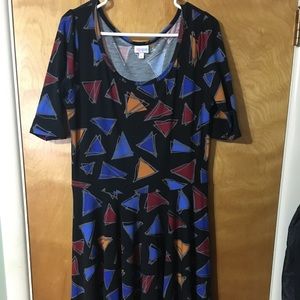 LuLaRoe XL Nicole Dress