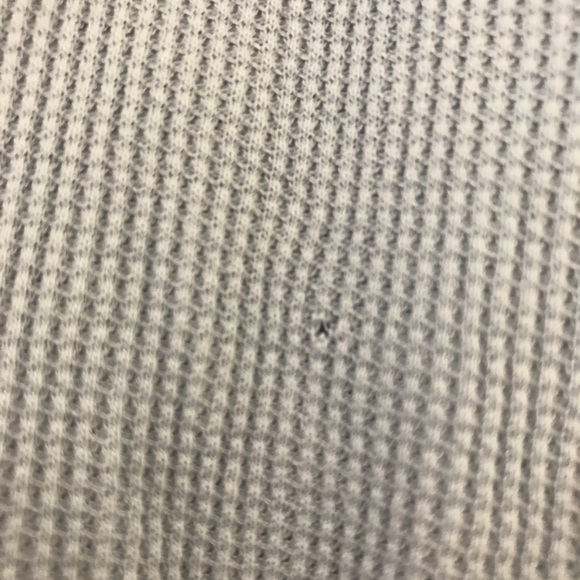 brandy melville blue lennon thermal hoodie - Picture 3 of 4