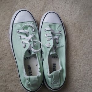 Mint Green converse