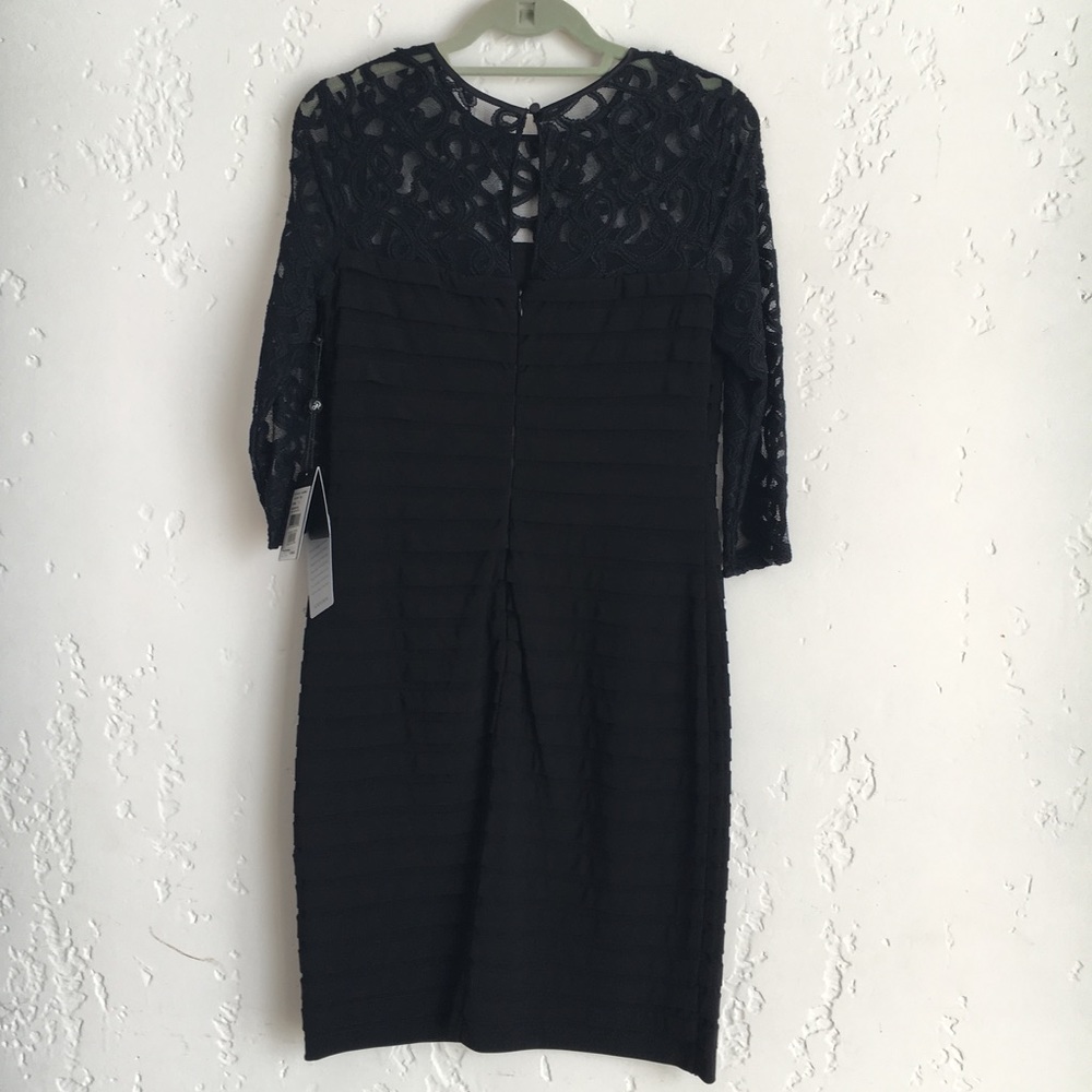 Adriana Papell Black Sheath Dress 🖤 - Picture 2 of 5
