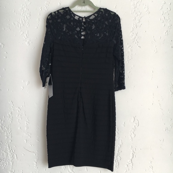 Adriana Papell Black Sheath Dress 🖤 - Picture 2 of 5