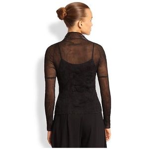 Issue Miyake Pleated Mock turtleneck