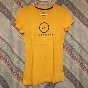 Nike livestrong tshirt