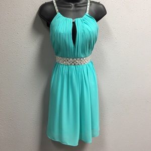 Teal Dress