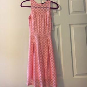 Pink lace summer dress 🆕