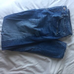 Zara Premium Denim Distressed Jeans