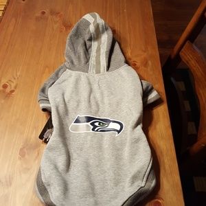 Seattle Seahawks Pet Hoodie NWT