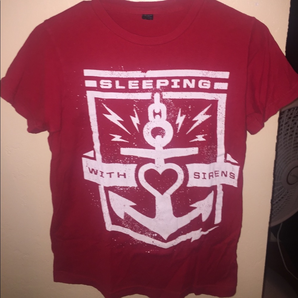 Sleeping with sirens band tee