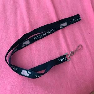 Vineyard vines navy lanyard