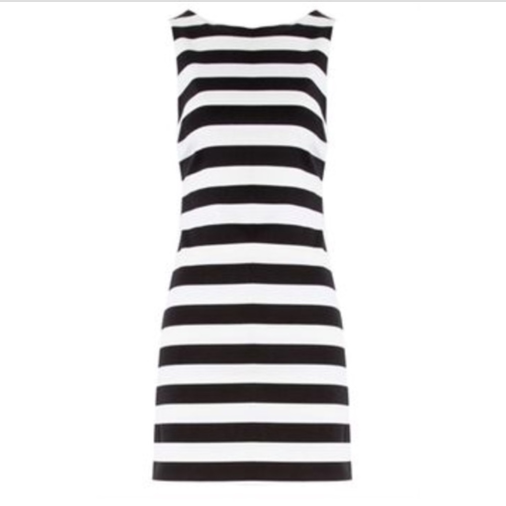 Alice + Olivia Lenora Sleeveless A-Line Dress