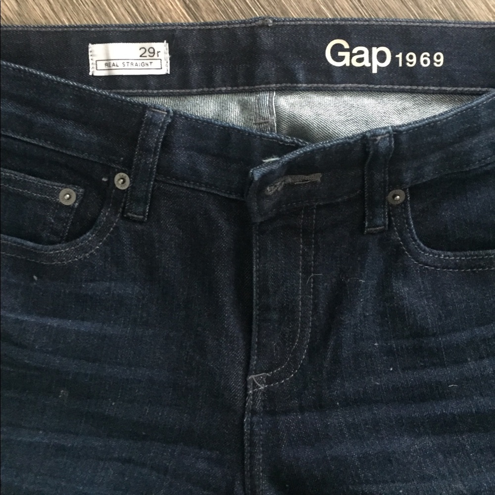 Gap straight jeans