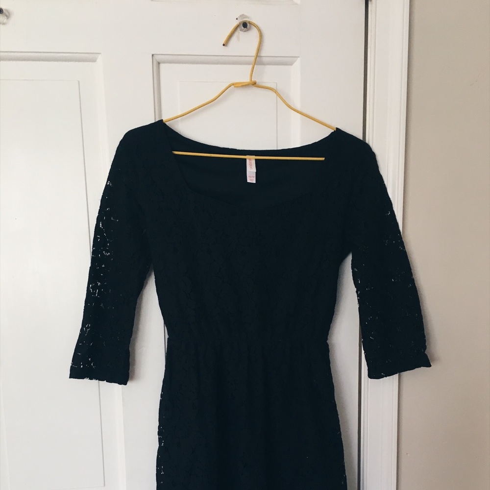 XS lacy LBD