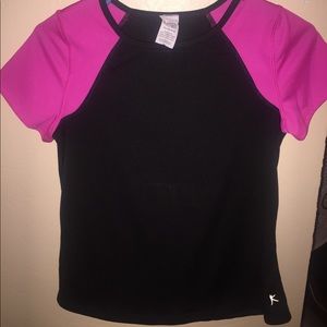Girls work out shirt