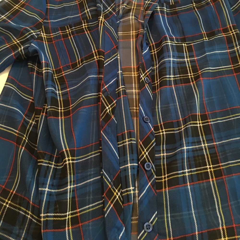Plaid button down - Picture 2 of 2