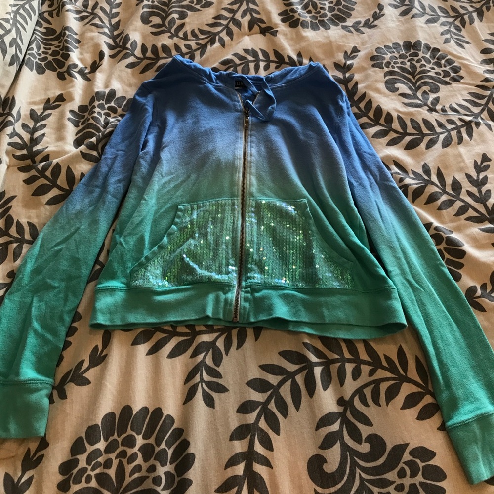 VENUS OMBRÉ SEQUIN JACKET