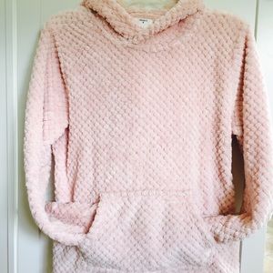 Ultra Plush Baby Pink Hoodie