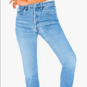 Re/done High Rise Ankle Crop