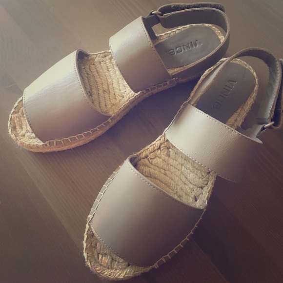 Vince Shoes - NEW Vince 'Emilia' flatform espadrille sandals