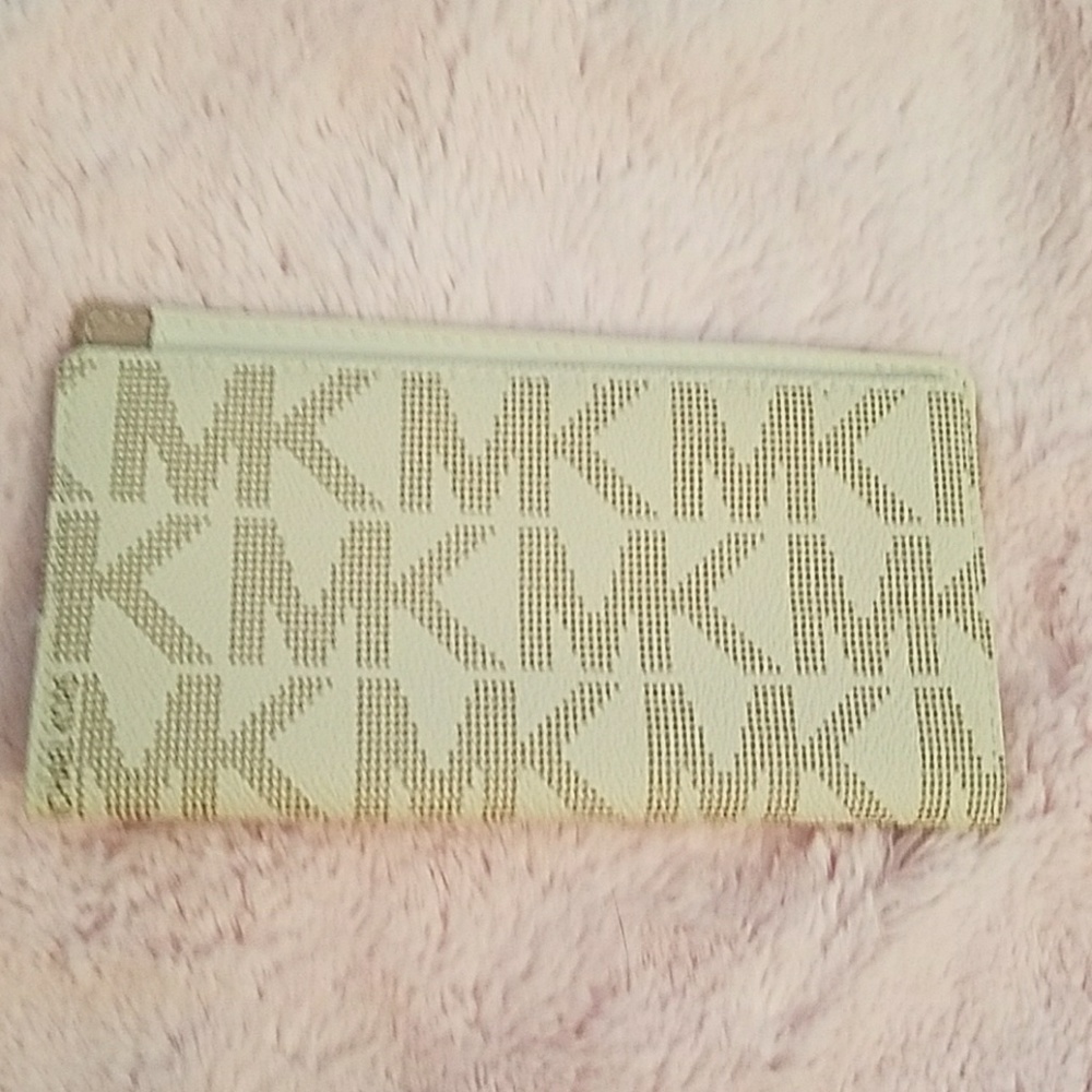 MK checkbook wallet