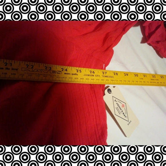 NWTs Flowing St. Johns Bay Blouse~2X - Picture 6 of 6