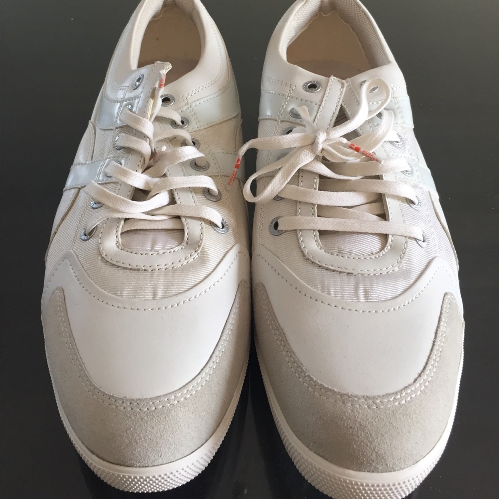 Hugo boss orange white sneakers