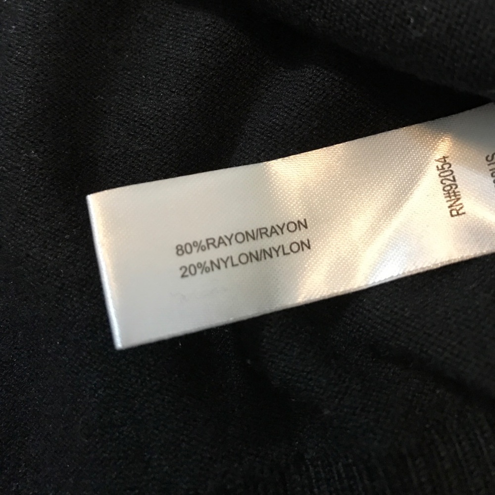 Carolyn Taylor Black Beaded Neckline Cardigan - Picture 9 of 9