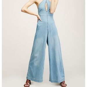 Free People jumpsuit in denim