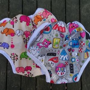 2 Diaper Covers