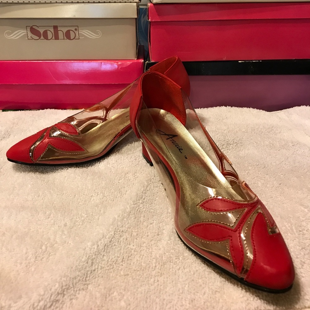 Red Annie shoes 9M