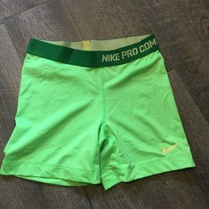 Nike spandex shorts