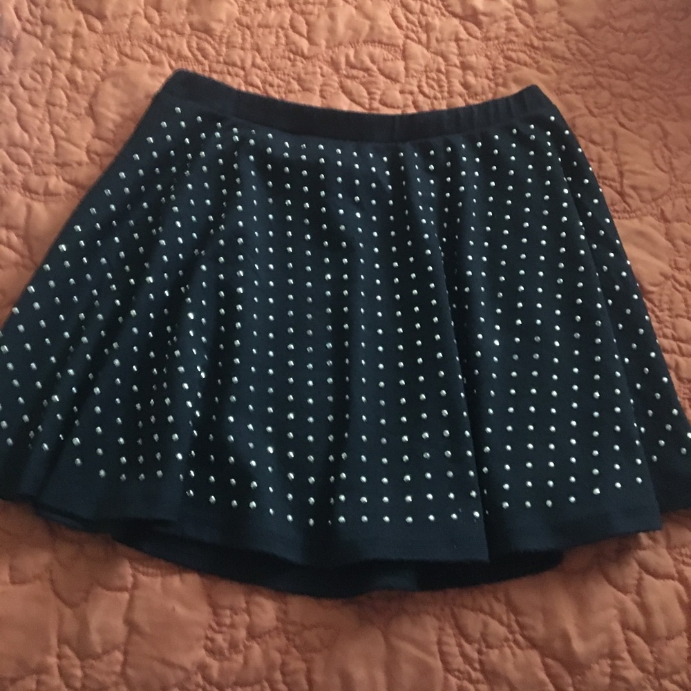 Gold Studded Flow skirt