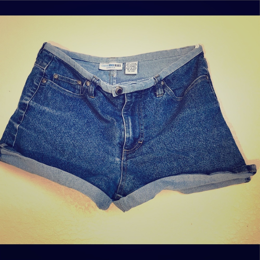 Dark Blue jean shorts