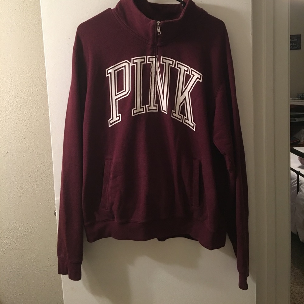 PINK maroon pullover
