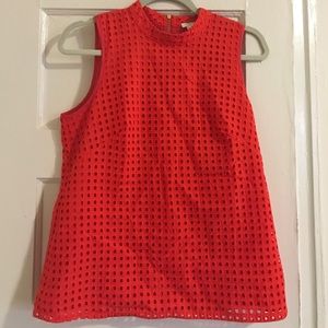 J. Crew red sleeveless top