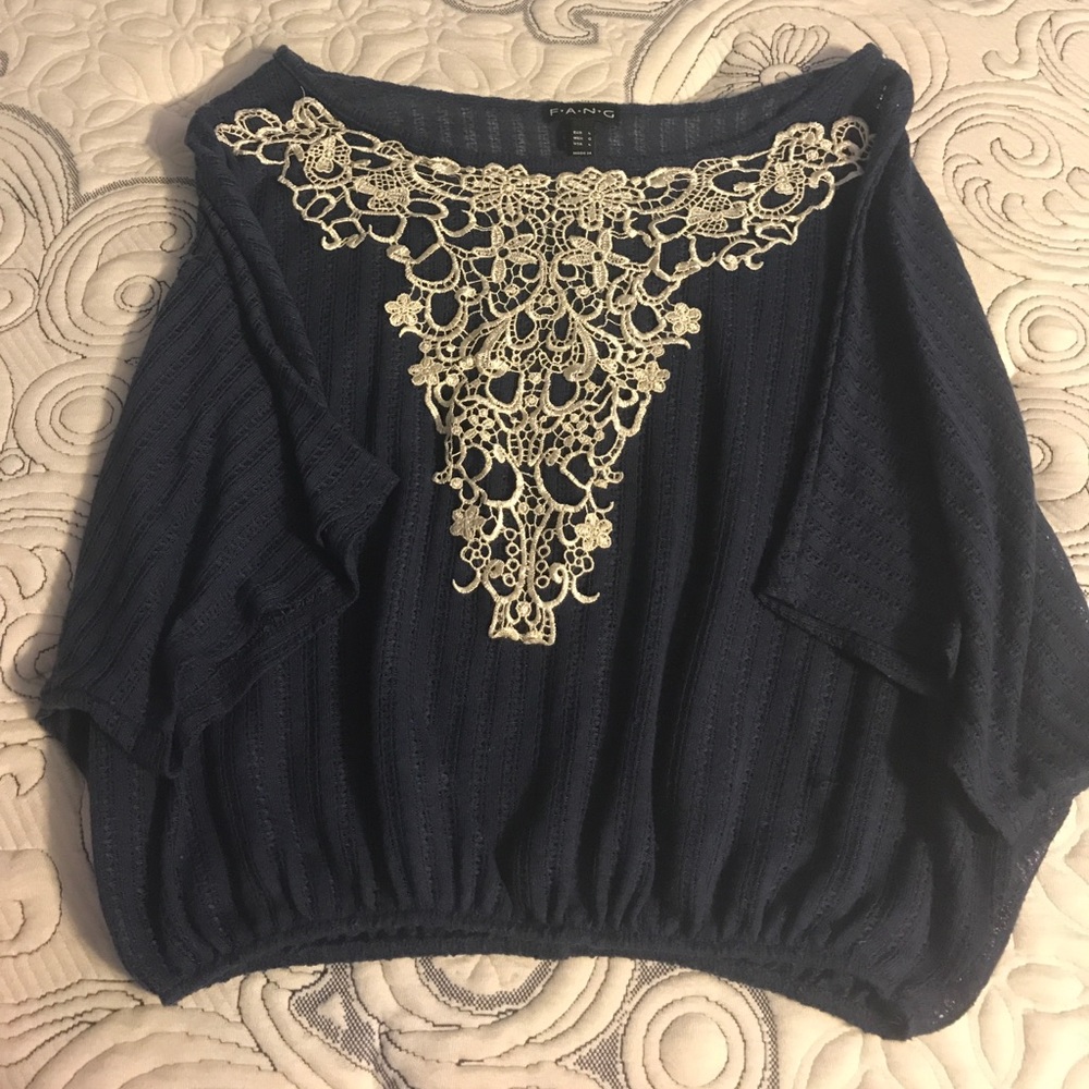 FANG crop top-Large