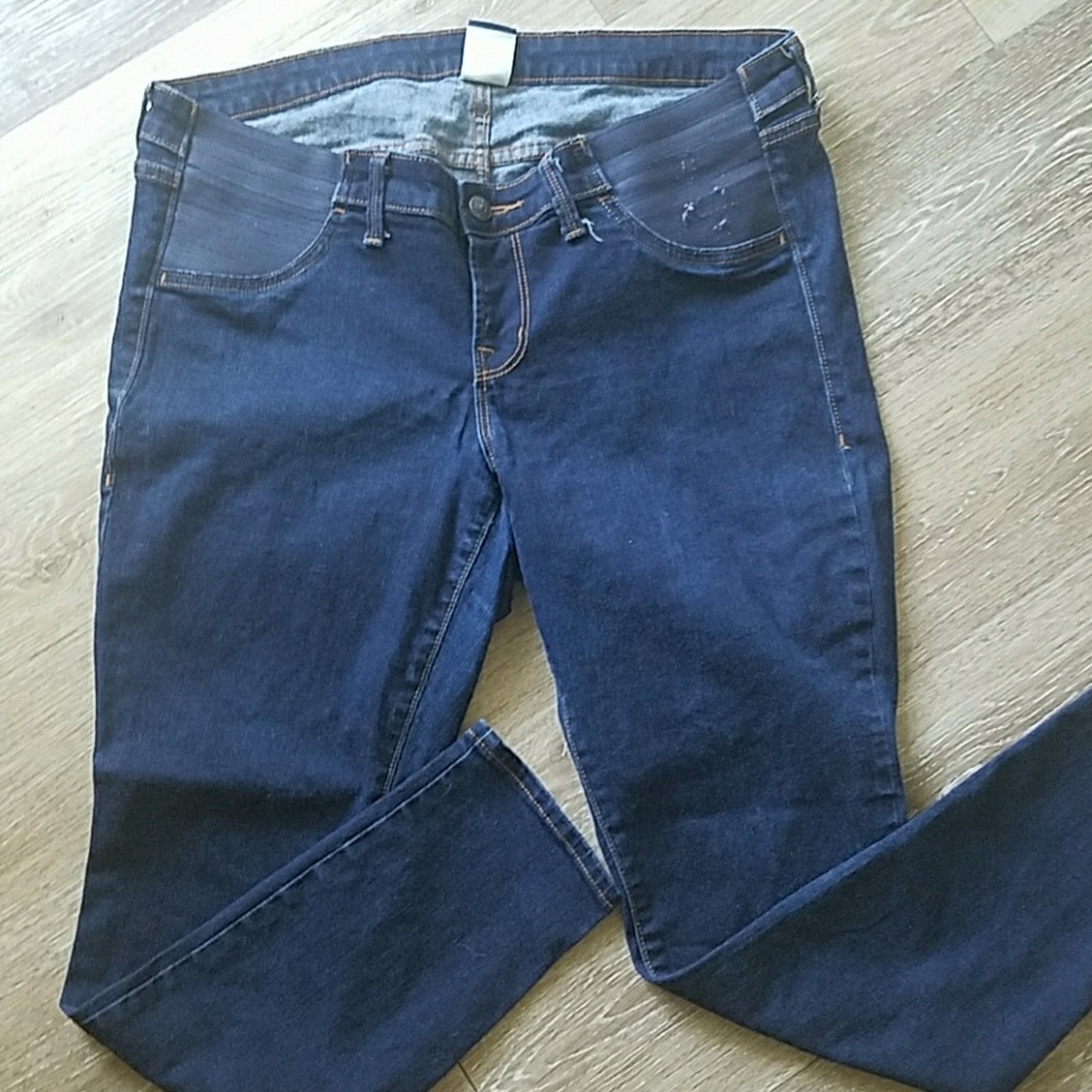 Old Navy side panel maternity jeans, size 10
