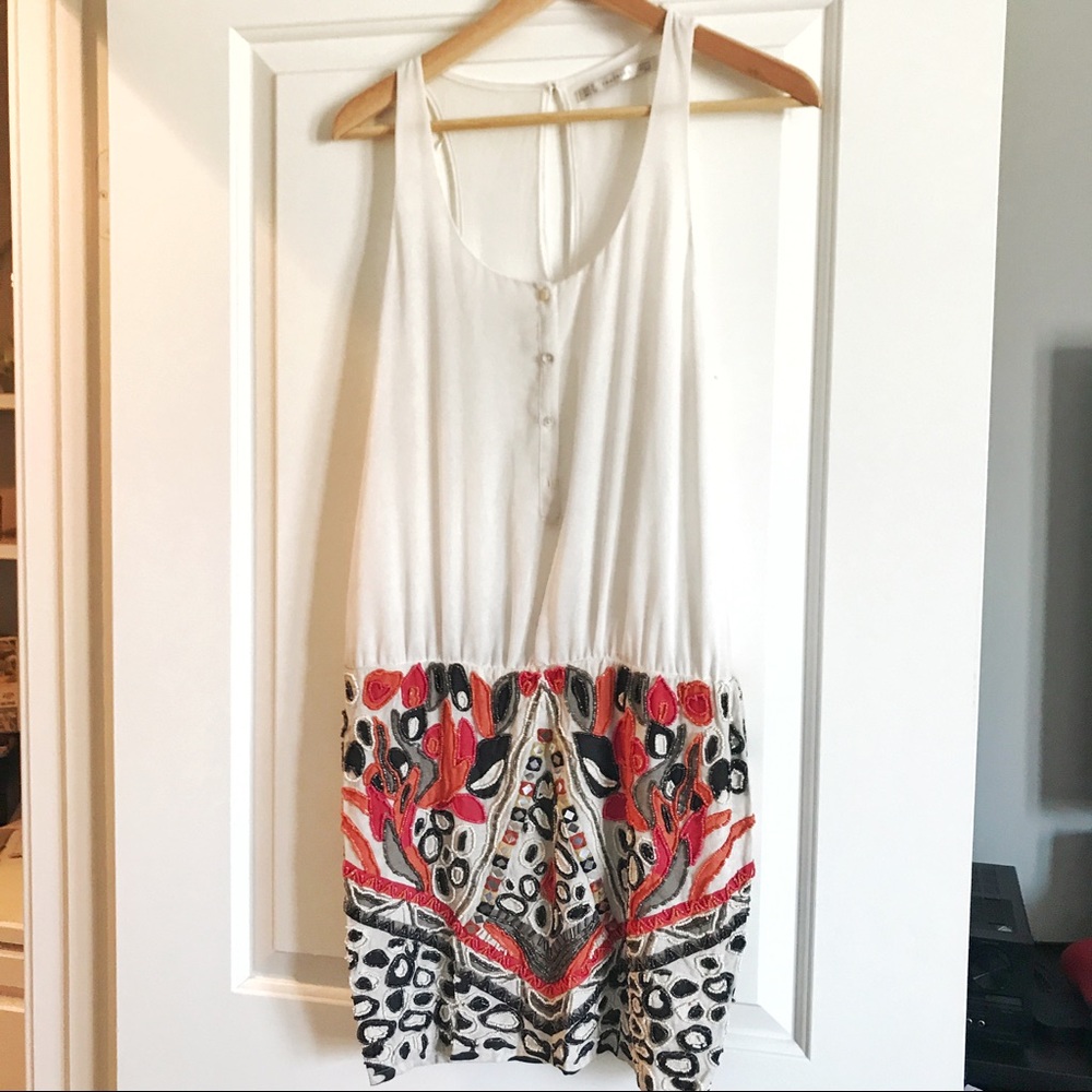 Beautiful brand new embroidered Zara dress.