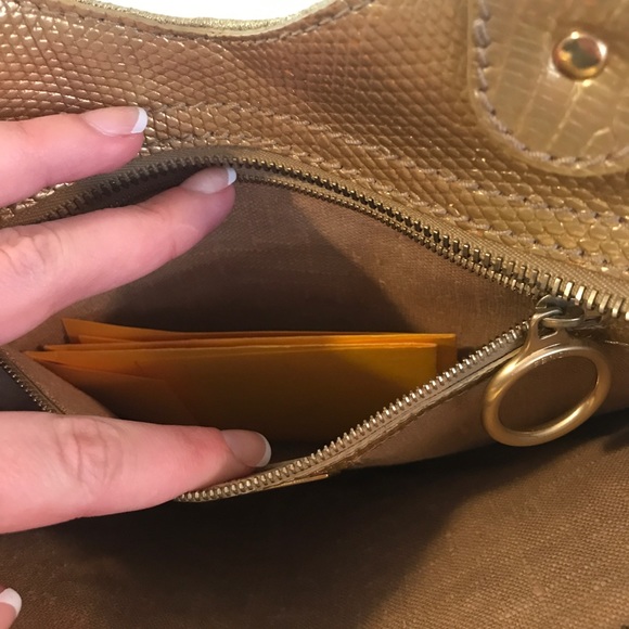 Vintage Fendi Purse Mirrored Gold NWT - Picture 3 of 8