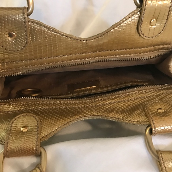 Vintage Fendi Purse Mirrored Gold NWT - Picture 5 of 8