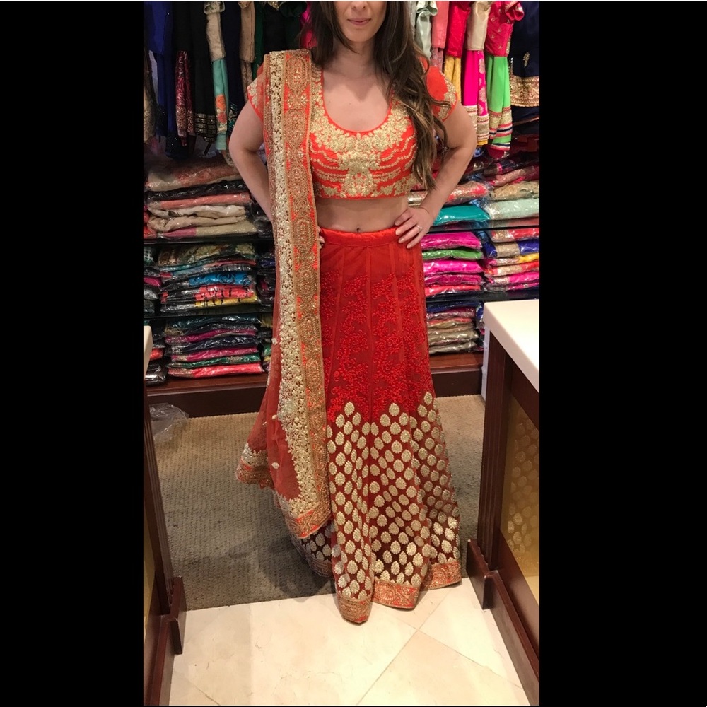 Lehenga Saree worn once from Frontier Heritage!