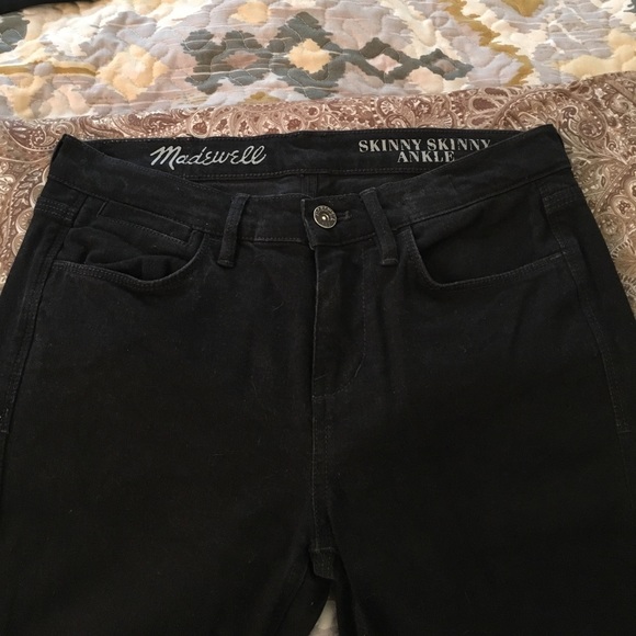 Madewell Denim - Madewell Black Skinny jeans