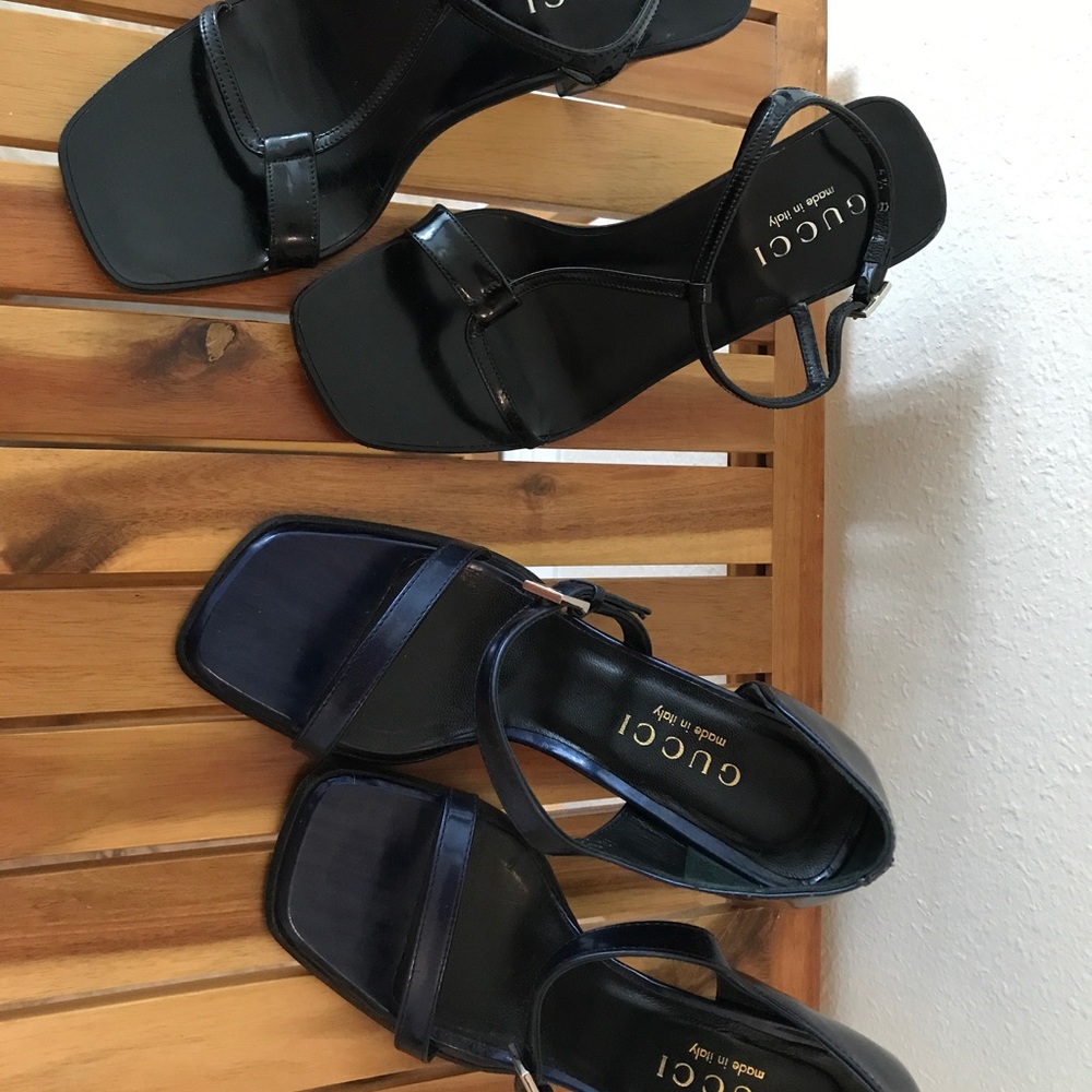 GUCCI heels. SOLD